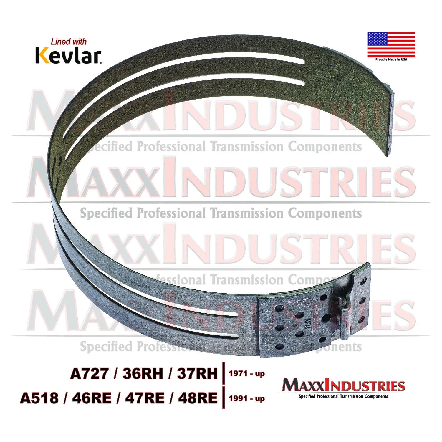 A727 / 518 / 46-47-48RE Front Kevlar-Lined Heavy Duty Band — MPN 22022AK image 2