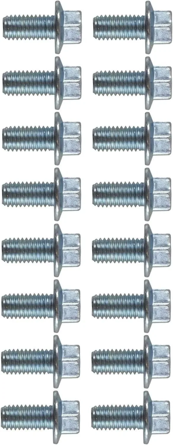 Zinc Coated 16-Piece Transmission Pan Bolt Set for Heavy-Duty Chevy Models image 4
