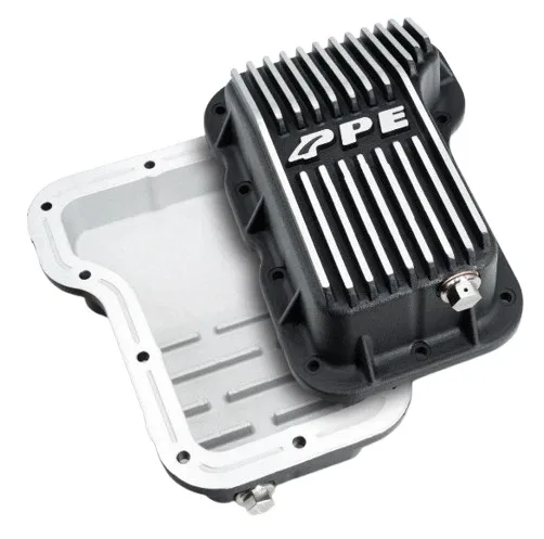 PPE Brushed Deep Aluminum Transmission & Oil Pan For 18-24 Jeep Wrangler 2.0L image 3