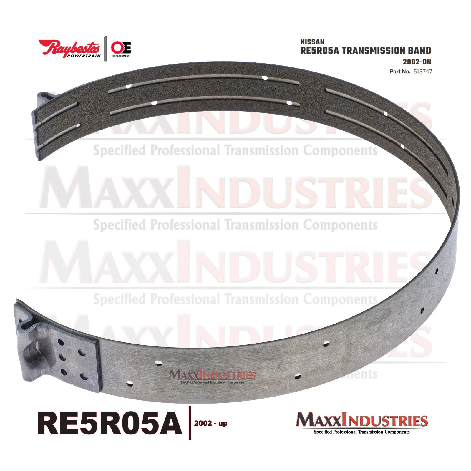 2002+ RE5R05A Transmission Band 513747 – Pathfinder Q45 Frontier 350Z image 2
