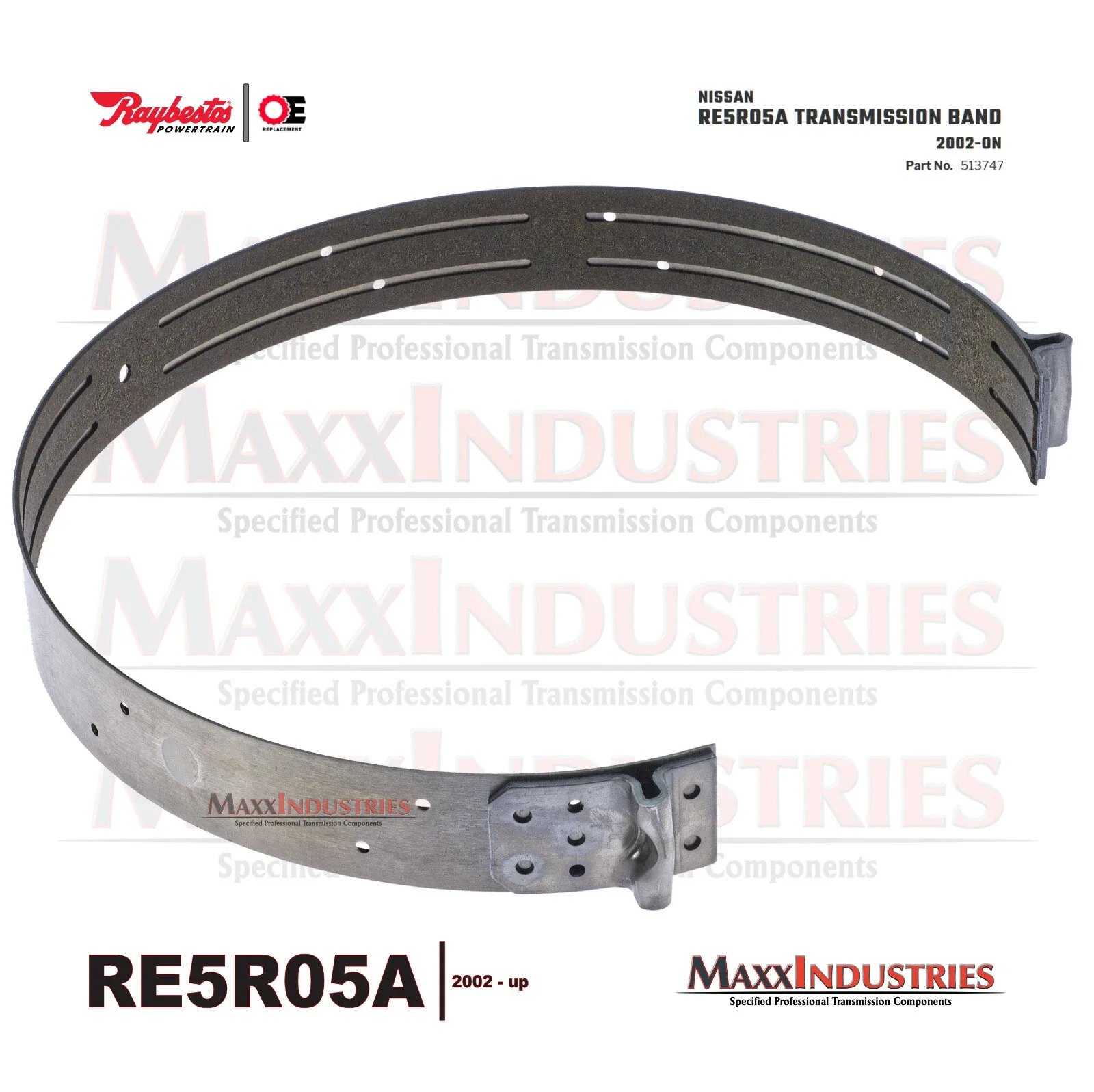 2002+ RE5R05A Transmission Band 513747 – Pathfinder Q45 Frontier 350Z image 4