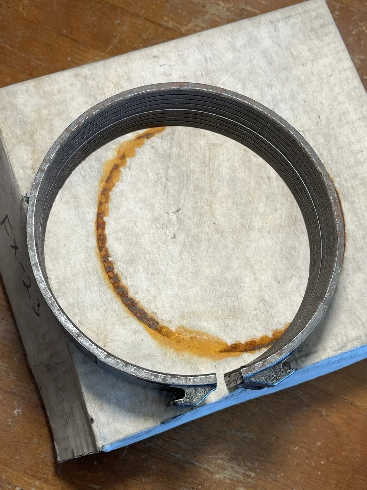 Studebaker Transmission Low/Reverse Rigid Brake Band — New Old Stock image 3