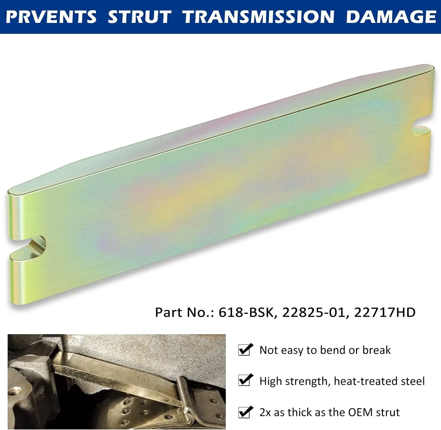 Band Anchor / Heavy Duty Band Strut 22717HD (PW518AC) for 47RE 48RE A518 A618 A727 - XP830, XP954 image 4