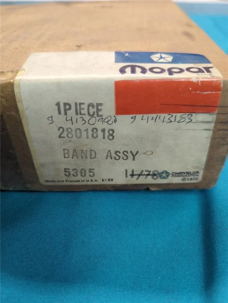 1976-1988 Mopar Transmission Reverse Band Assembly 2801818 / 4130981