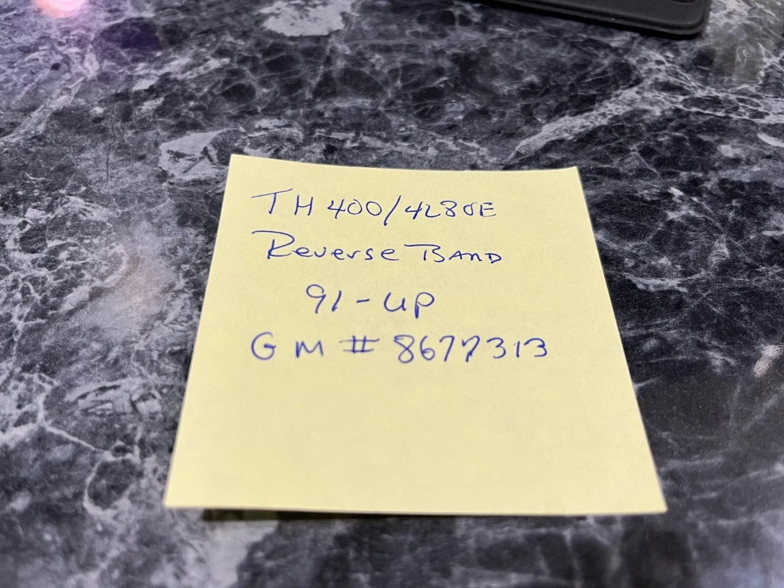 TH400 / 4L80E Rear (Reverse) Band — General Motors 46998REK / 8681820 image 2
