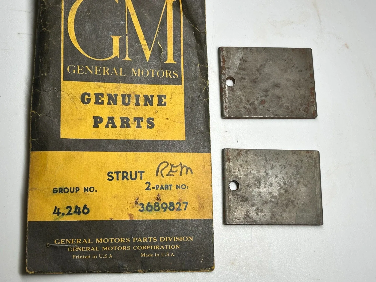 1950 Chevrolet Powerglide Reverse Brake Band Struts MPN 3689827