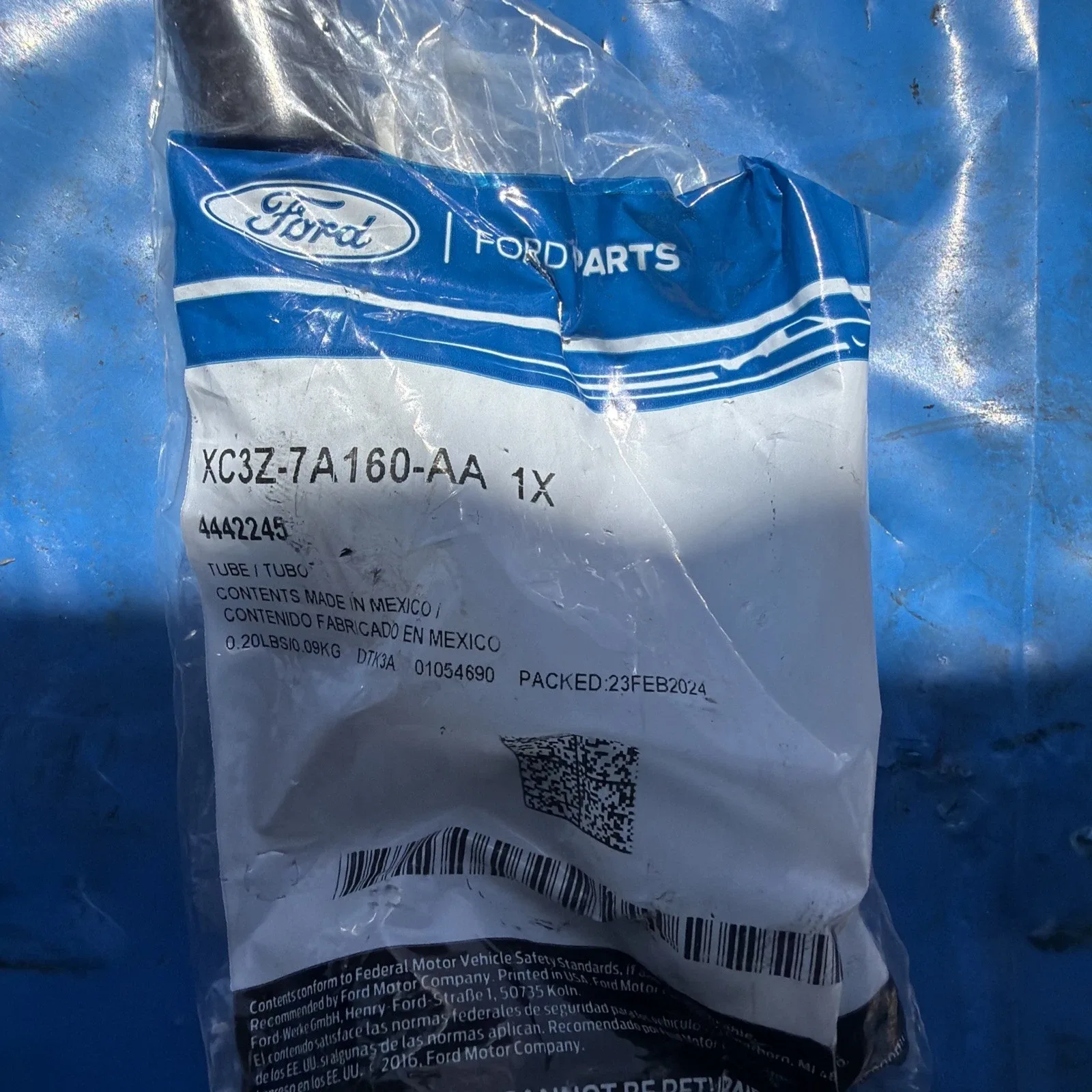 Ford F-150 / F-250 / Econoline Transmission Oil Filler Tube XC3Z-7A160-AA