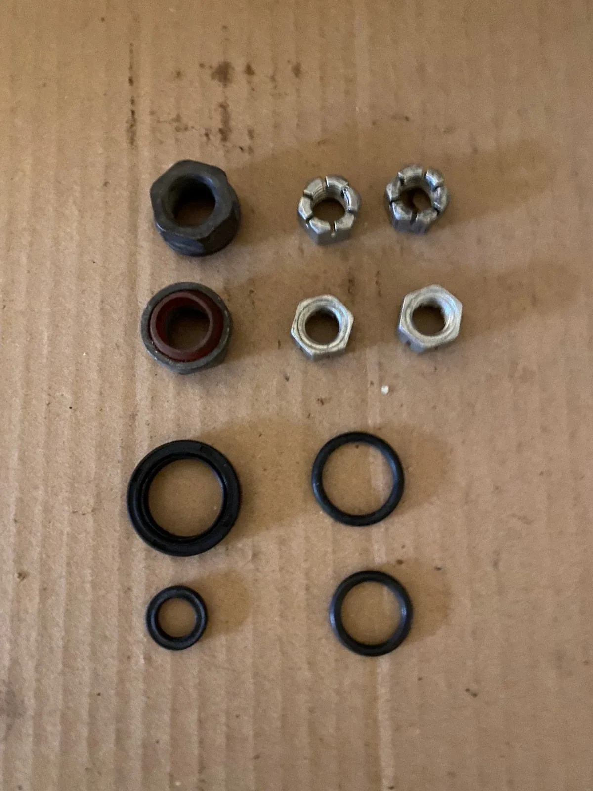 Ford C4 Transmission Converter & Band Nuts with Linkage Seal and O-Rings