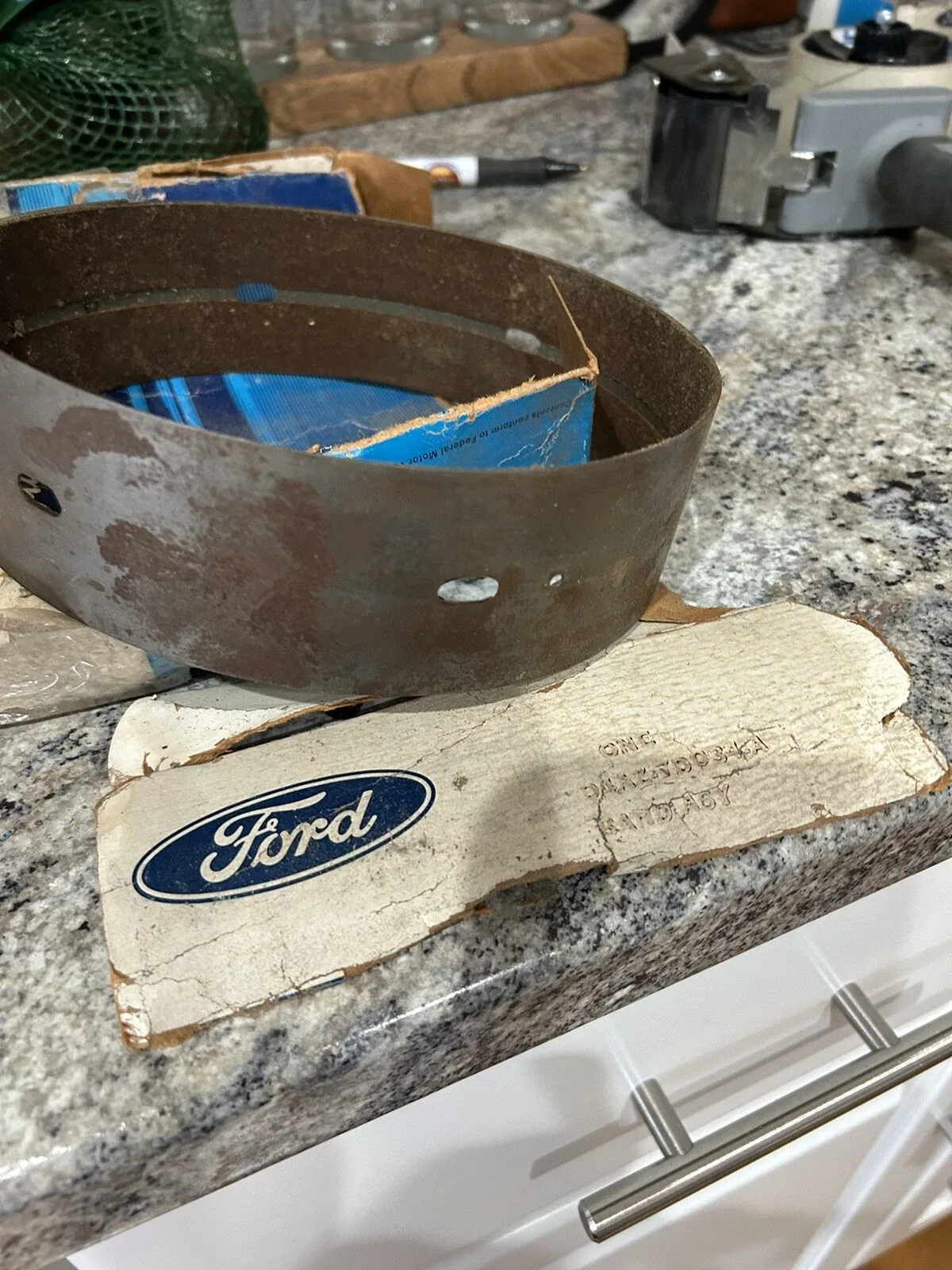 1968-1979 Ford Mercury Lincoln C6 Transmission Band D4AZ-7D034-A image 3