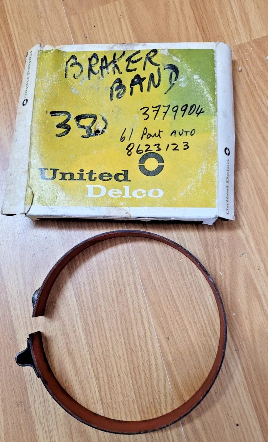 1961 Pontiac Delco Brake Band MPN 8623123