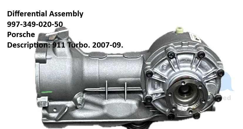 Porsche 911/930 Front Differential (Remanufactured) - 997-349-020-50