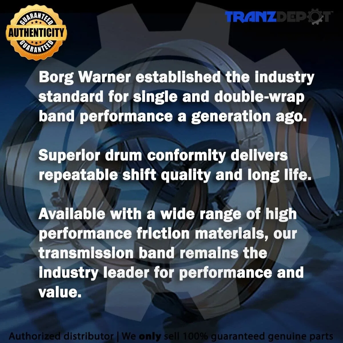 Borg Warner FLEX-BAND Intermediate for TH200 / TH200-4R - MPN 23788BW image 3