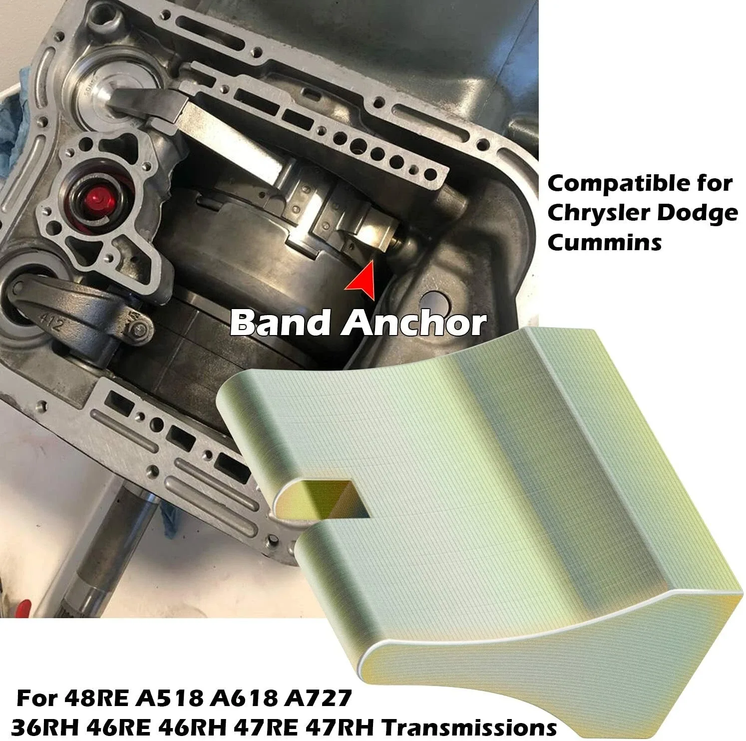 PW518AC Band Anchor CH830 for 48RE A518 A618 A727 36RH 46RE 46RH 47RE Transmissions image 3