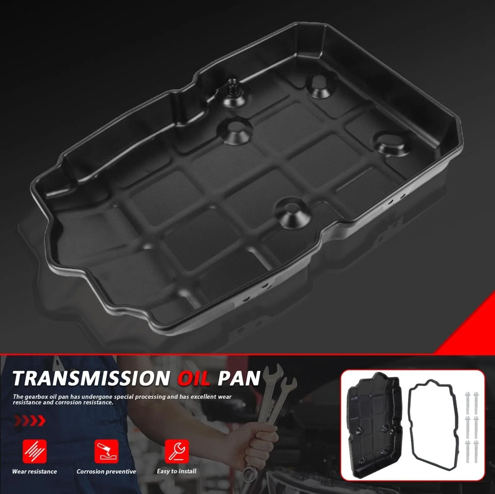 722.9 Transmission Pan Kit for Mercedes-Benz — MPN 2222700512TZ2 image 3