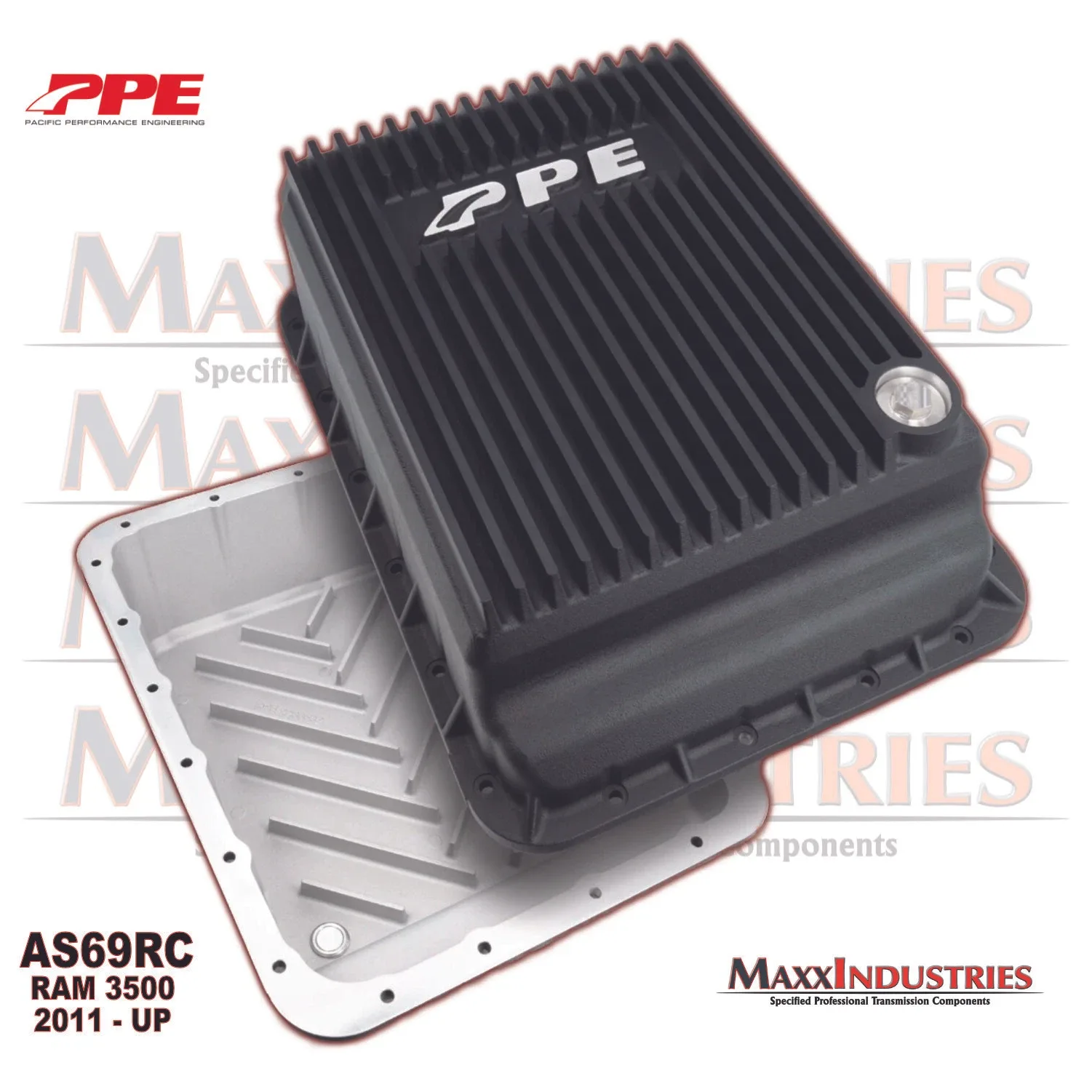 AS69RC RAM Transmission Pan Deep Aluminum PPE 228053220 +4 quarts xtra capacity image 2