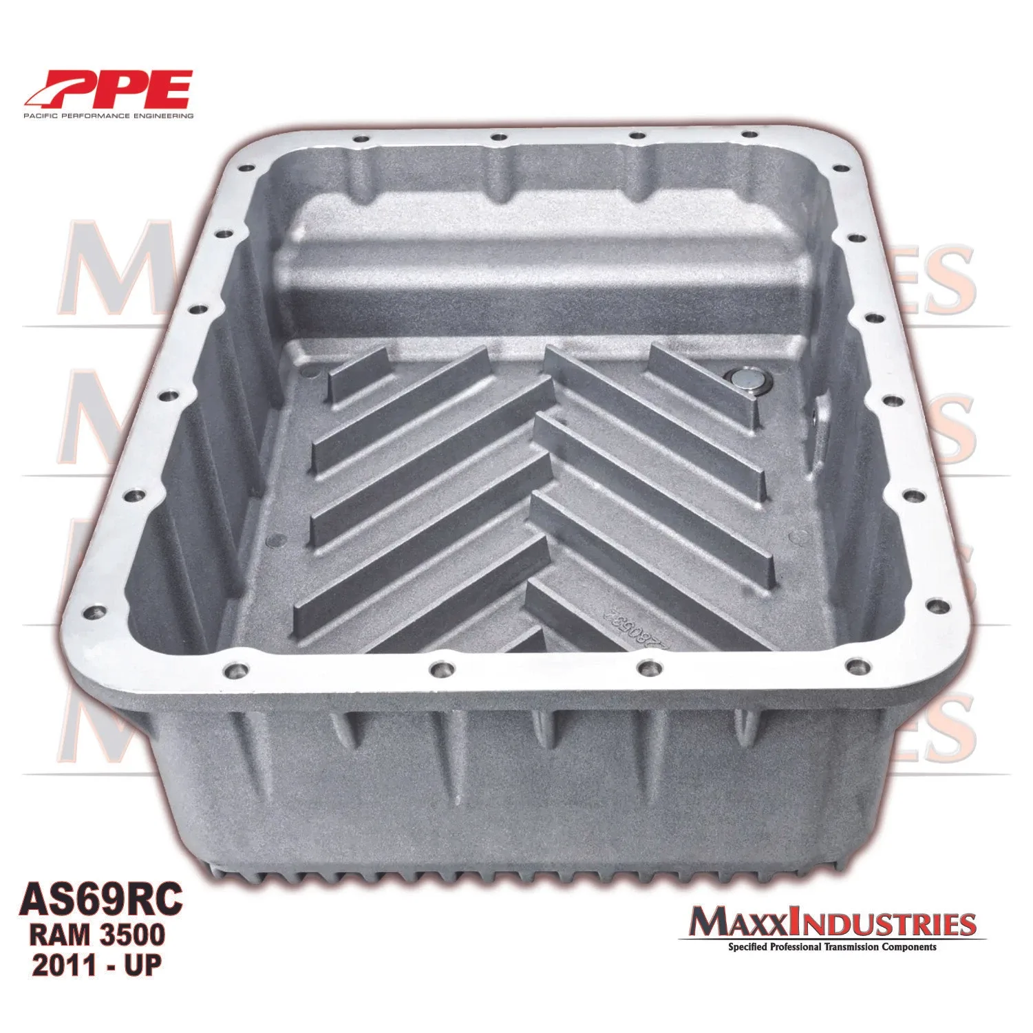 AS69RC RAM Transmission Pan Deep Aluminum PPE 228053220 +4 quarts xtra capacity image 3