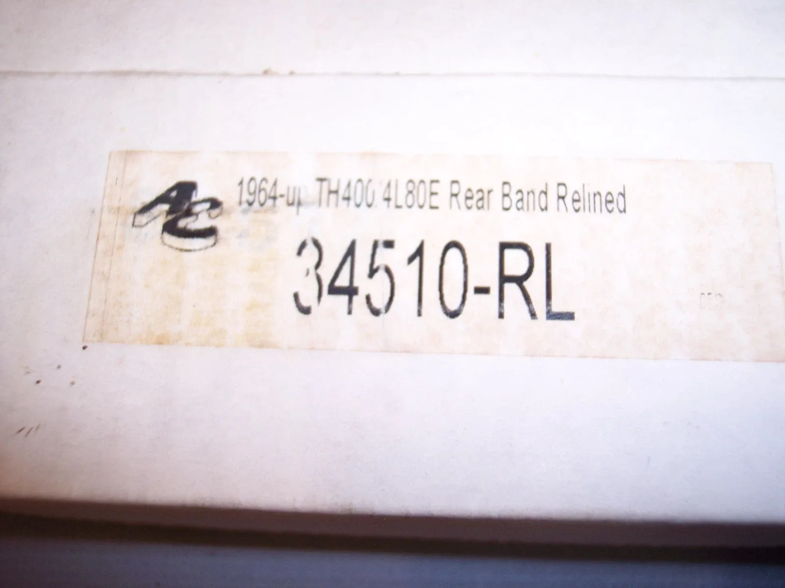 1964-up TH400 Rear Band AE 34510-RL image 4