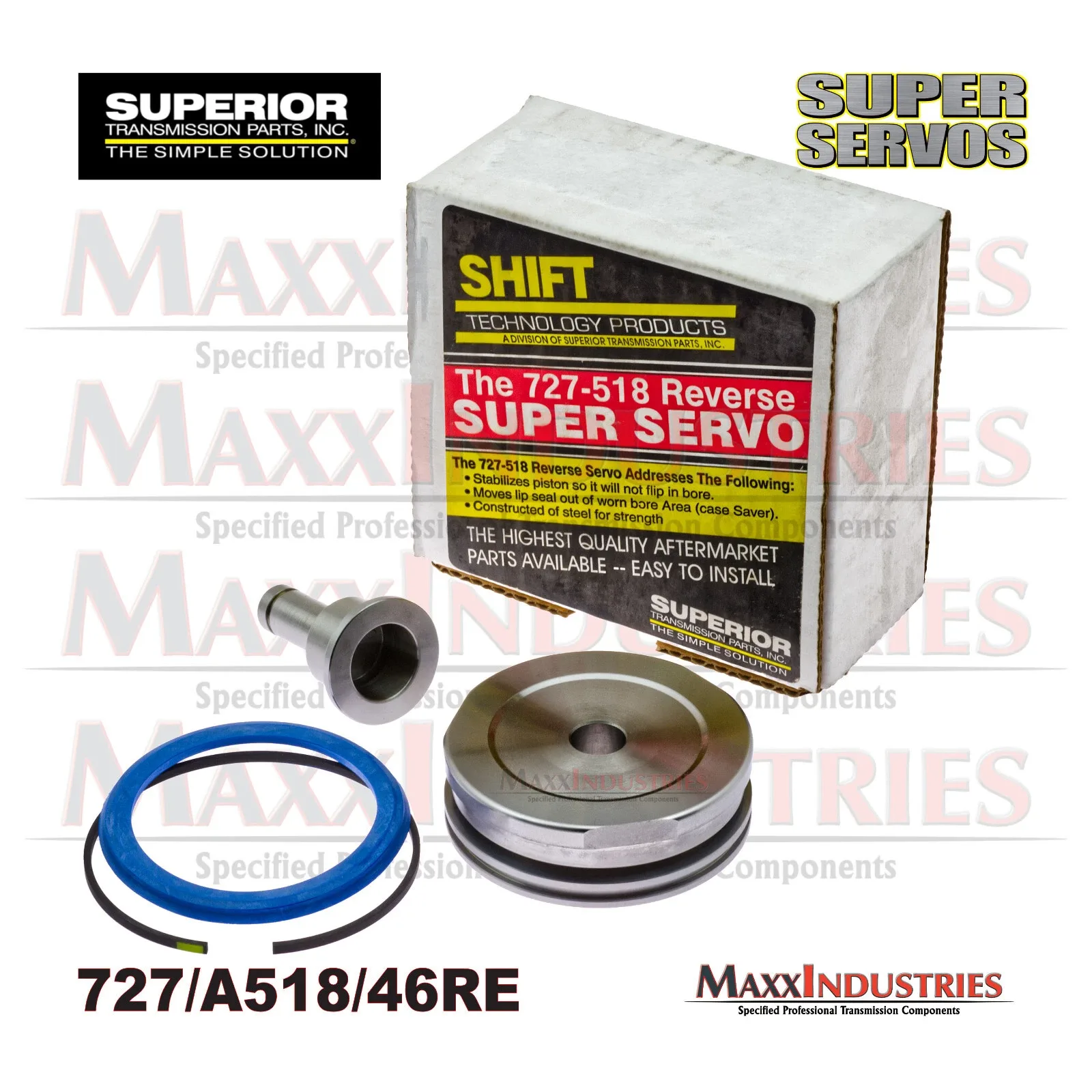 1967-ON Reverse Band Servo Piston K029 for TF8 / A727 / A518 / 46RE image 3