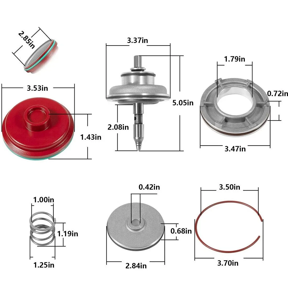 1982-2014 GM Corvette Servo Piston Assembly for 700R4 / 4L60E / 4L65E / 4L70E image 2