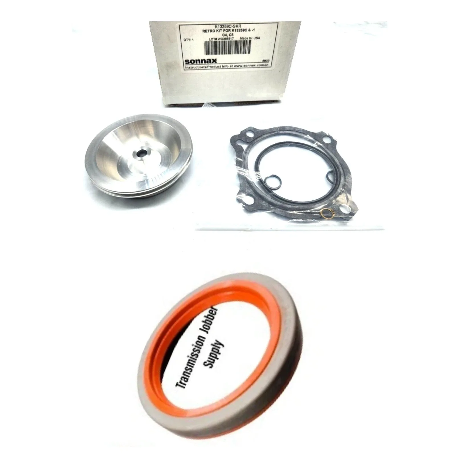 Sonnax K13259C-SKR Lip Seal Retrofit Kit for C4/C5 + Front Seal