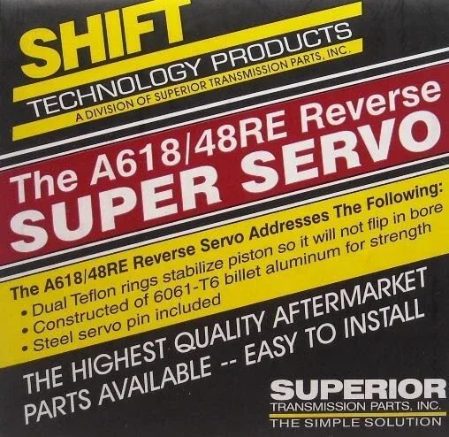 Superior K086 618/48RE Low Reverse Super Servo image 2