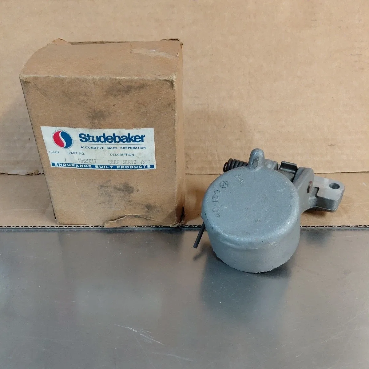 1956-1966 Studebaker Automatic Rear Servo Assembly 1565817