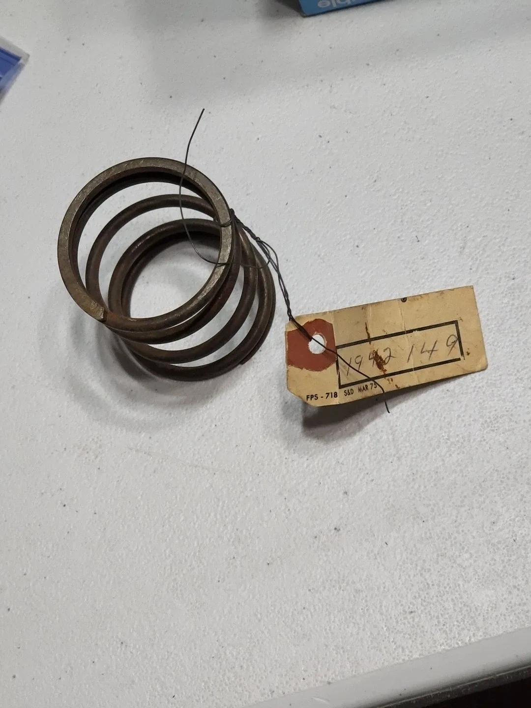 1960s Dodge/Chrysler Reverse Servo Piston Spring 1942149 — 3-Speed image 2