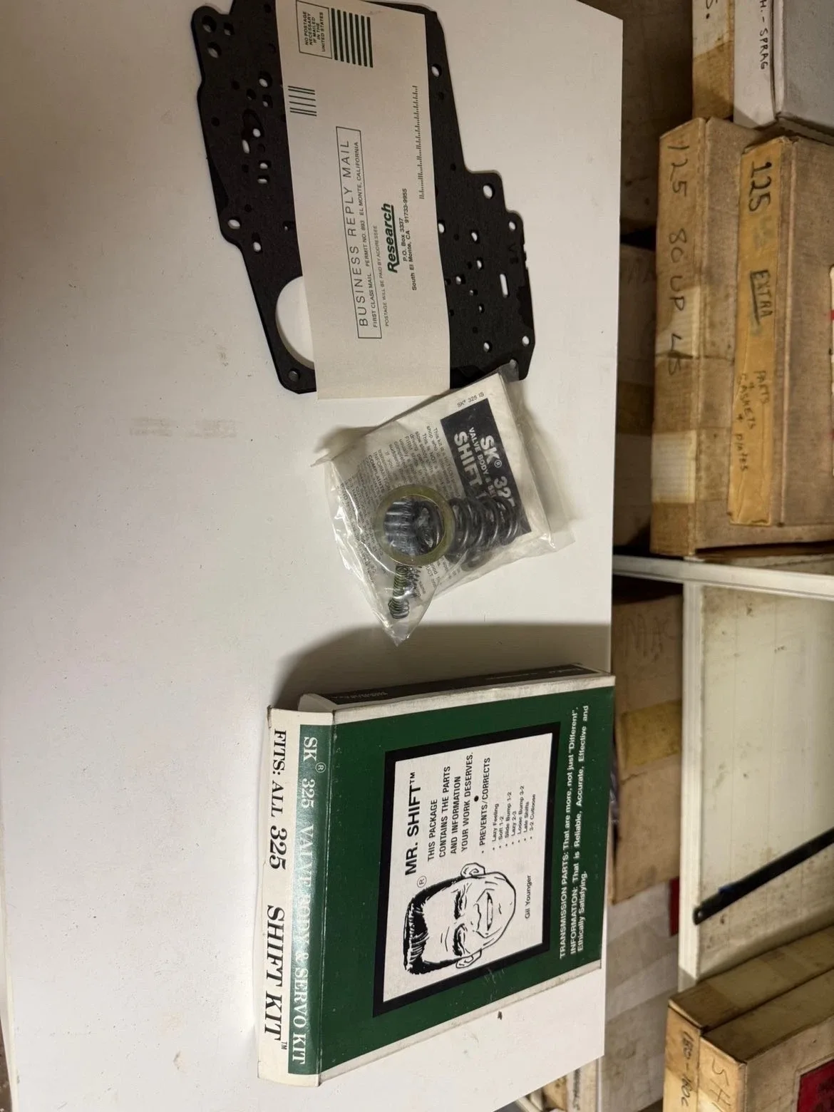 SK 325 Valve Body and Servo Kit - Used