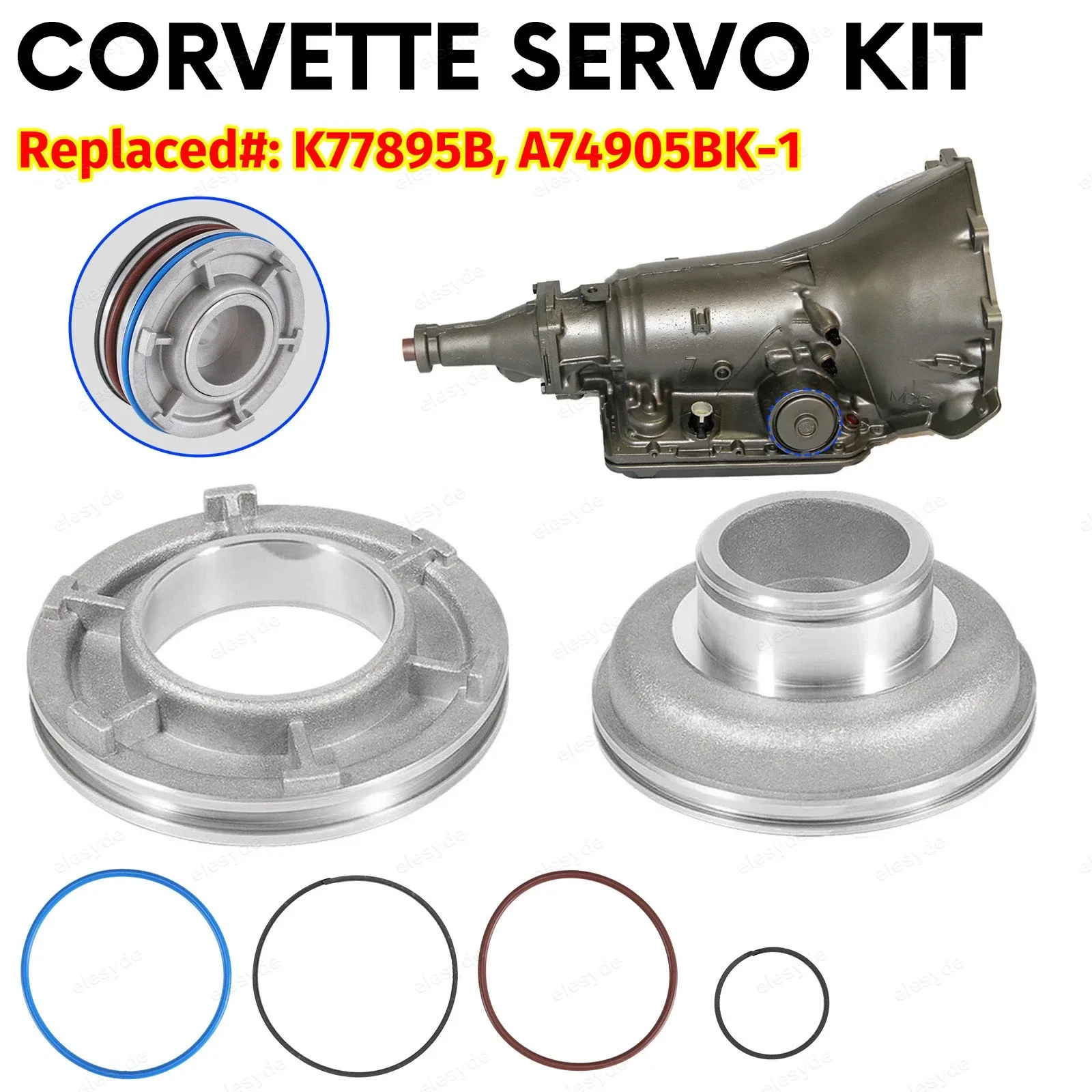 Servo Piston Kit for GM 4L60 / 700R4 / 4L60E Transmissions
