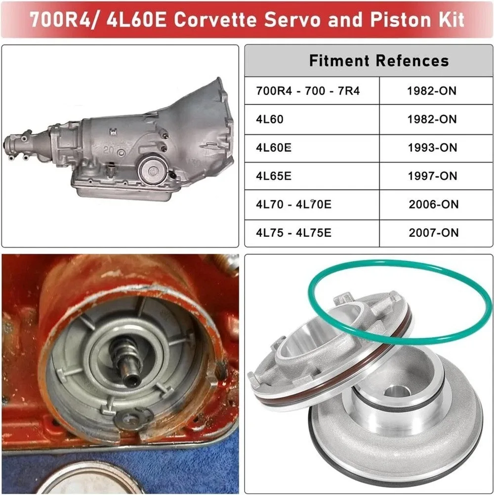 1982-On Corvette Servo Kit 700R4/4L60E/4L65E - 7-2P image 2