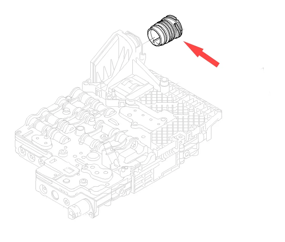 2002-2019 BMW/Jaguar/Land Rover Valve Body Connector 6HP19/6HP21 MPN 501216272 image 3