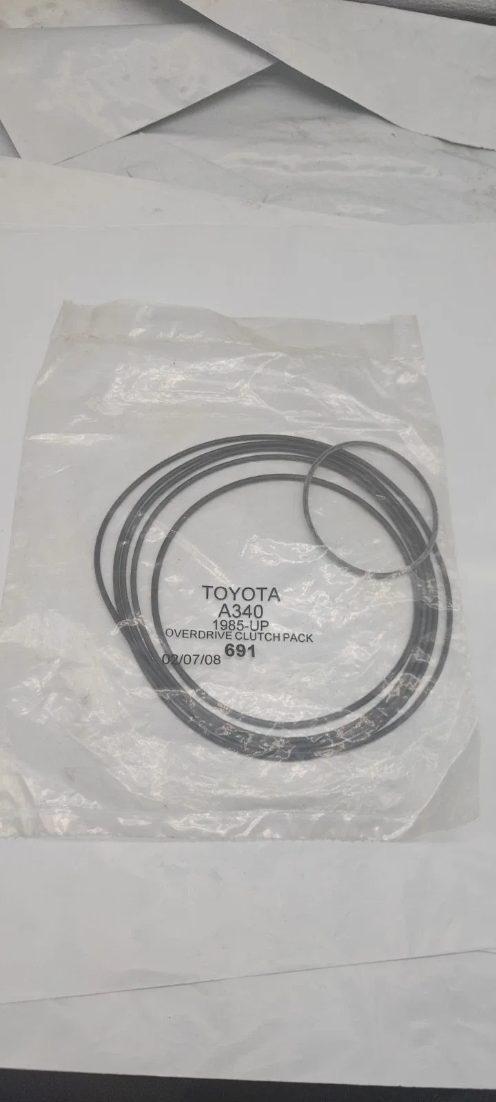A340 Overdrive Clutch Lip Seals (1985-ON) - TJS A340 Transmission OverDrive Clutch Lip Seals 1985-ON image 2