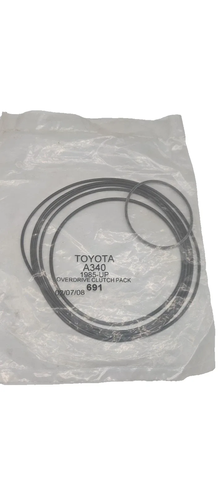 A340 Overdrive Clutch Lip Seals (1985-ON) - TJS A340 Transmission OverDrive Clutch Lip Seals 1985-ON
