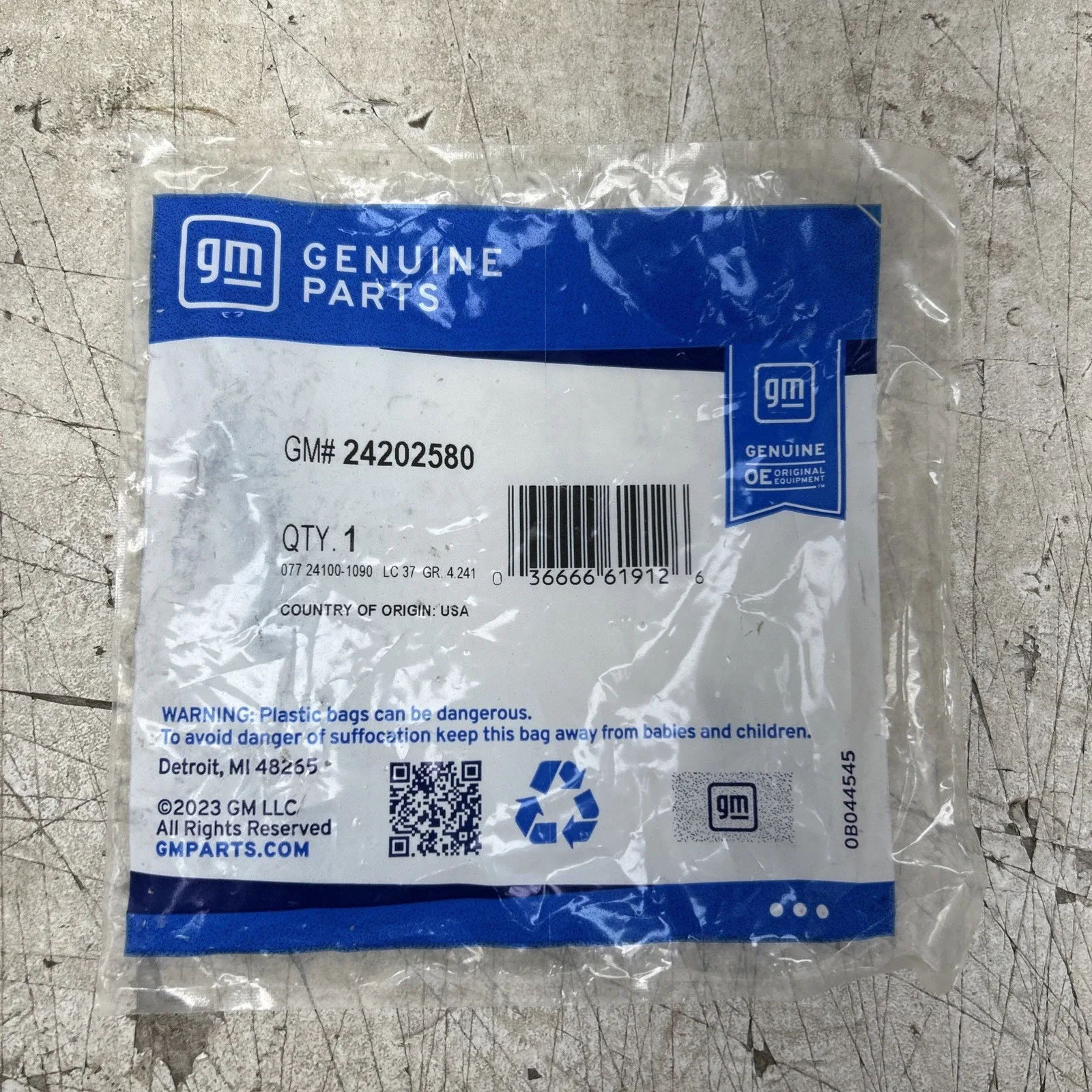 GM 24202580 Automatic Transmission Low & Reverse Band Servo Piston Pin (NOS) image 3