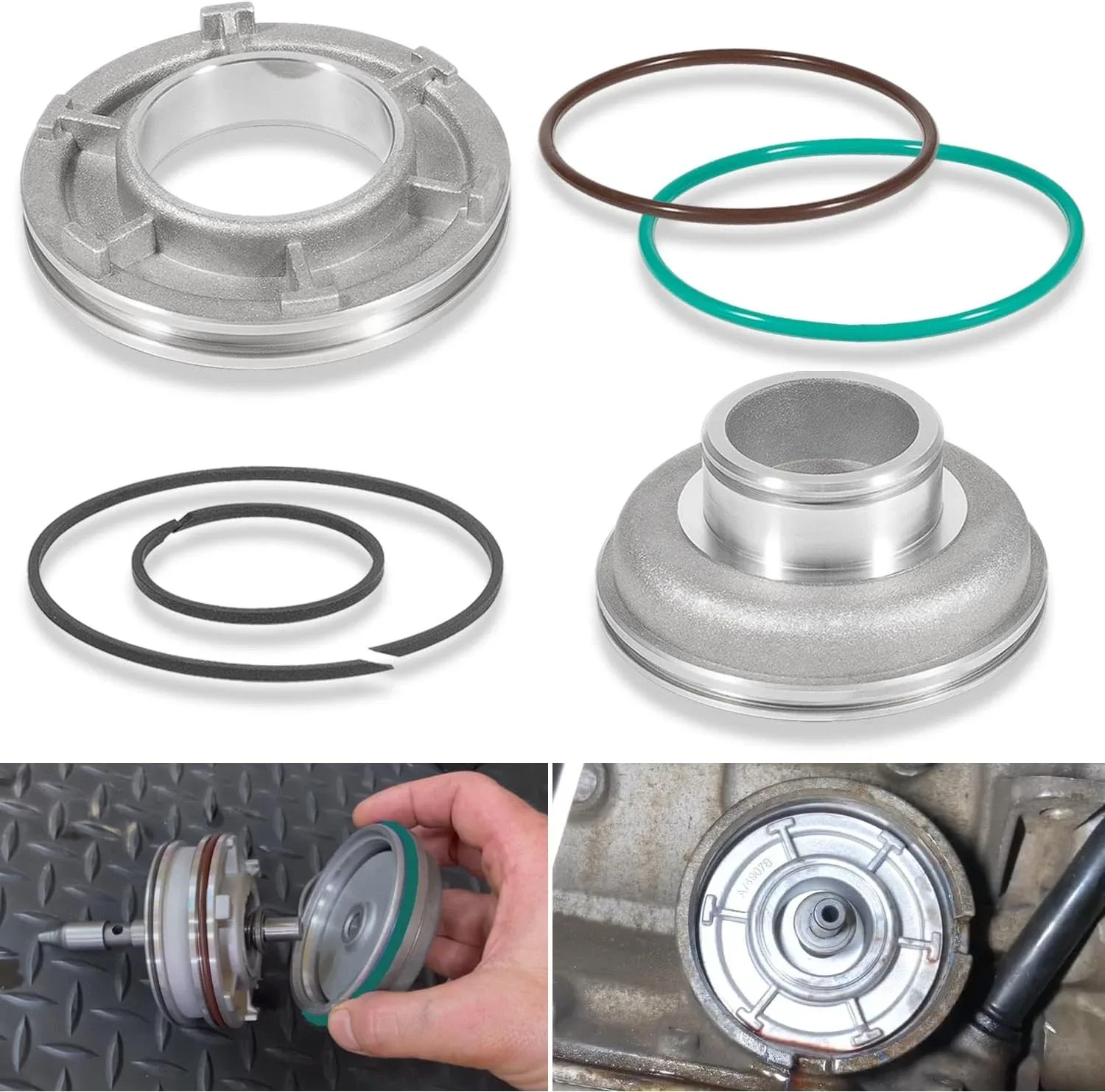 1982-On GM Corvette TH700-R4 / 4L60 / 4L60E / 4L65E Servo Piston Kit EGQP1910 image 2