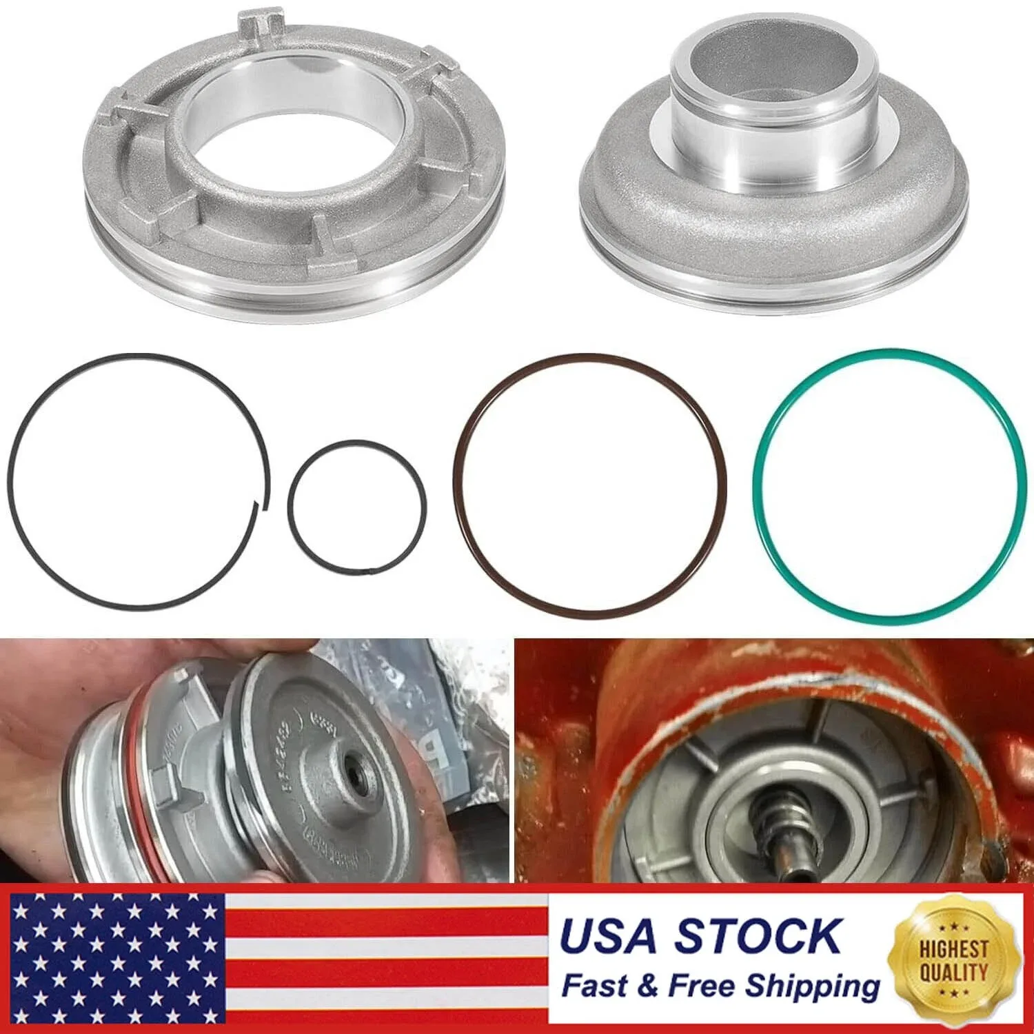1982-On GM Corvette TH700-R4 / 4L60 / 4L60E / 4L65E Servo Piston Kit EGQP1910
