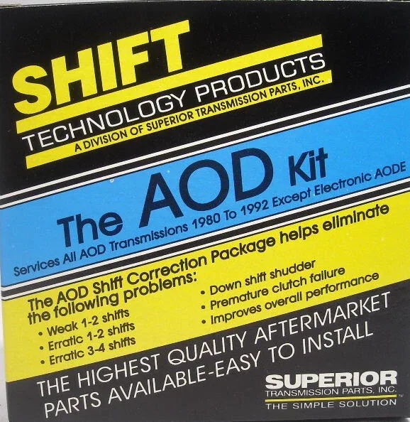 1980-Up Ford AOD Valve Body Shift Correction Kit KAOD image 4