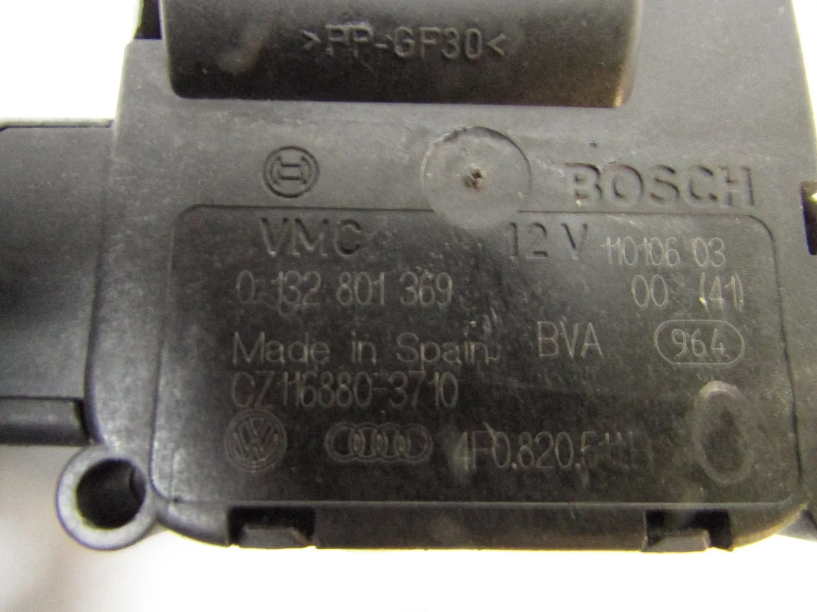 2004-2006 Audi A6 Heating Servo (0 132 801 369) image 4