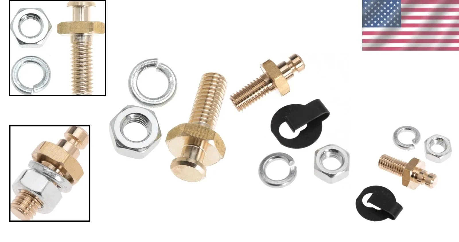 Transmission Kickdown Stud Kit Servo - Stainless Steel Universal Fit image 2