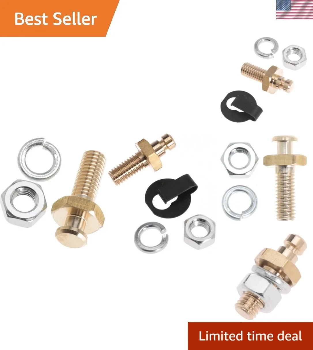 Transmission Kickdown Stud Kit Servo - Stainless Steel Universal Fit
