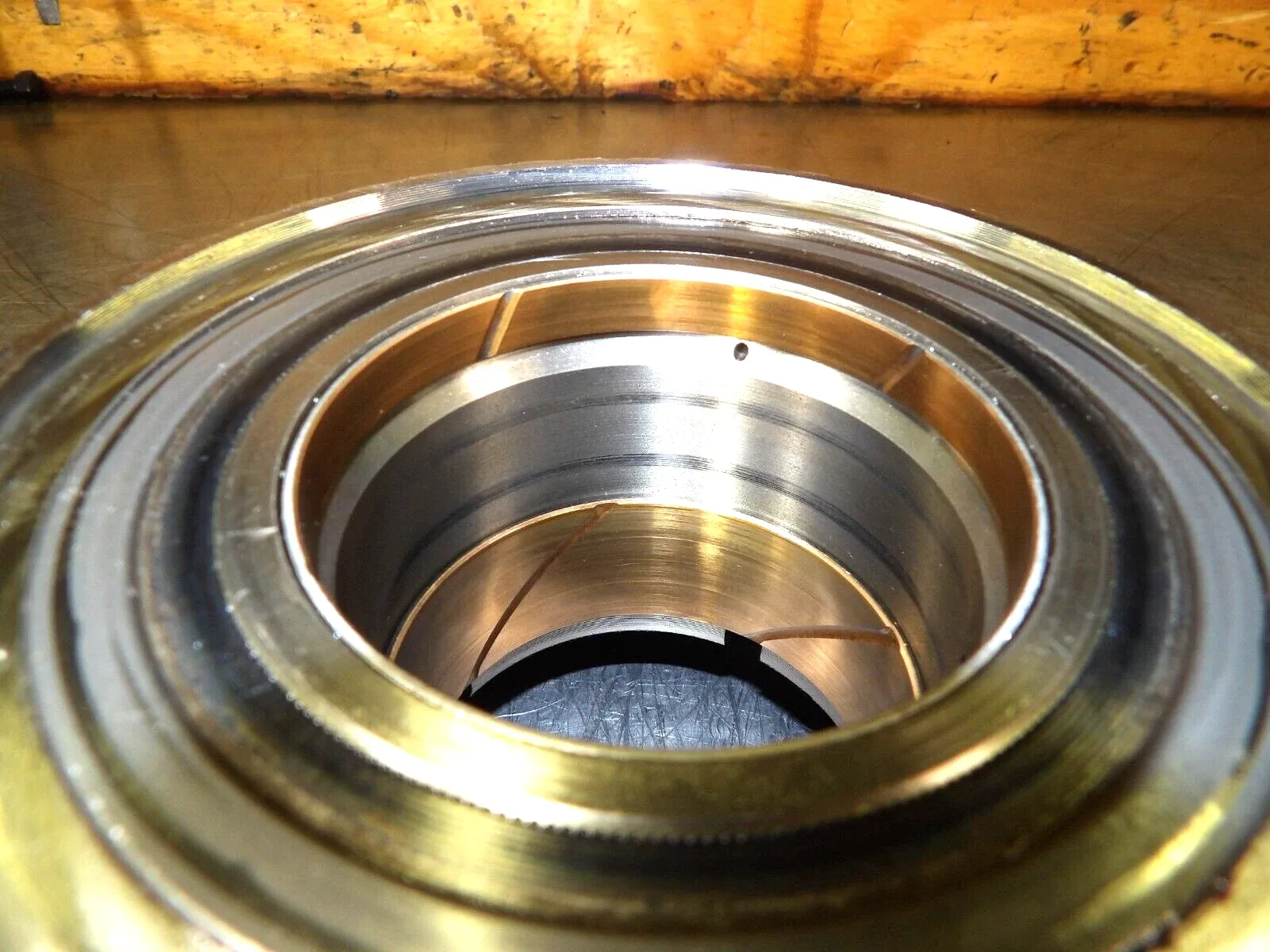 Ford E4OD 4-Clutch Direct Clutch Drum (Used) image 2