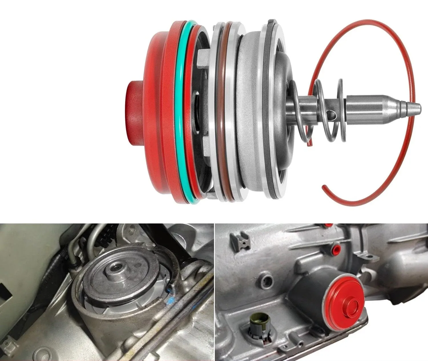 1982-2014 KY-auto Servo Piston Kit KYQP1562 for GM 700R4 / 4L60 / 4L60E / 4L65E image 2