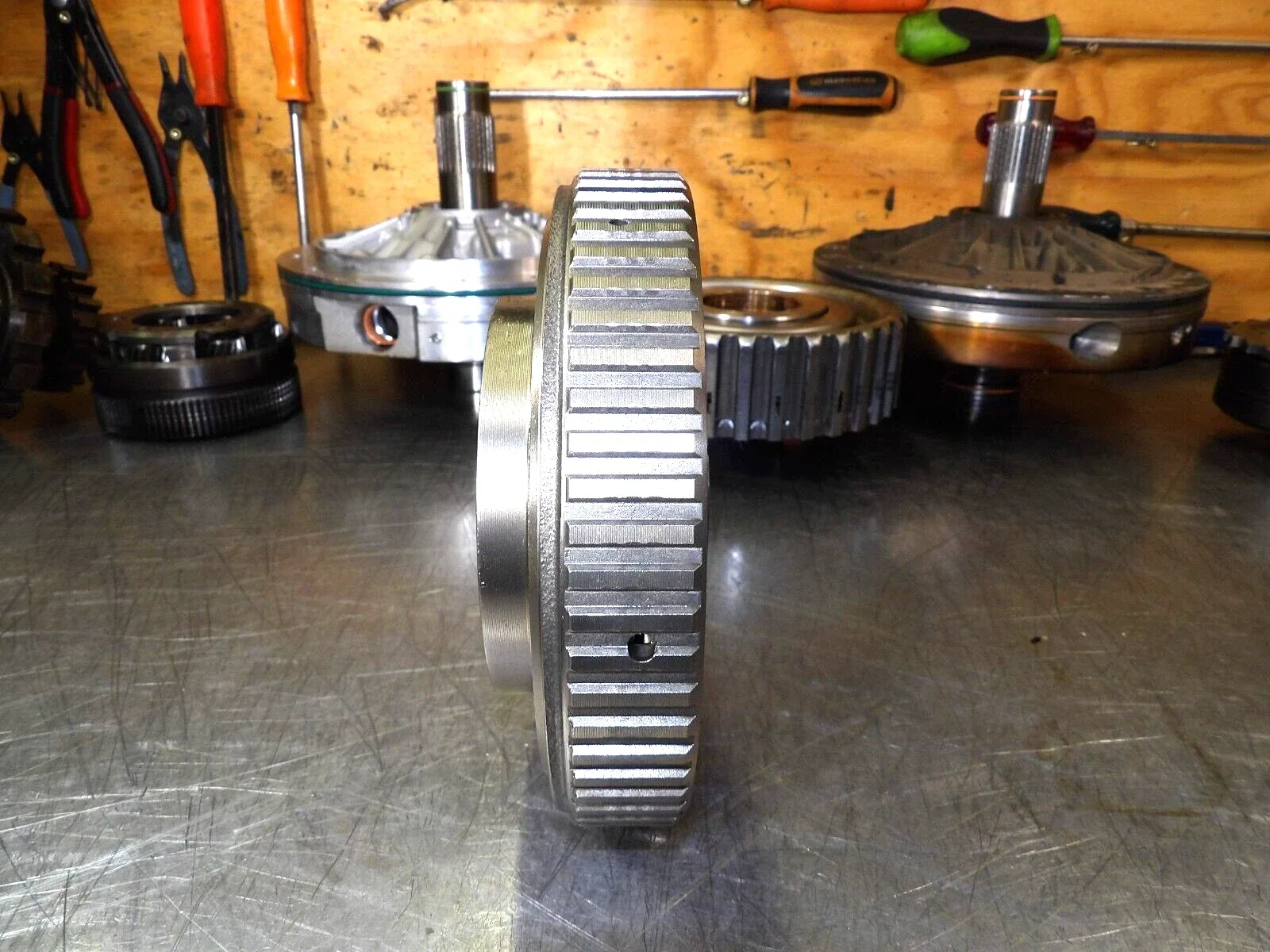Ford E4OD Coast Clutch Drum (Cast) - Used image 4