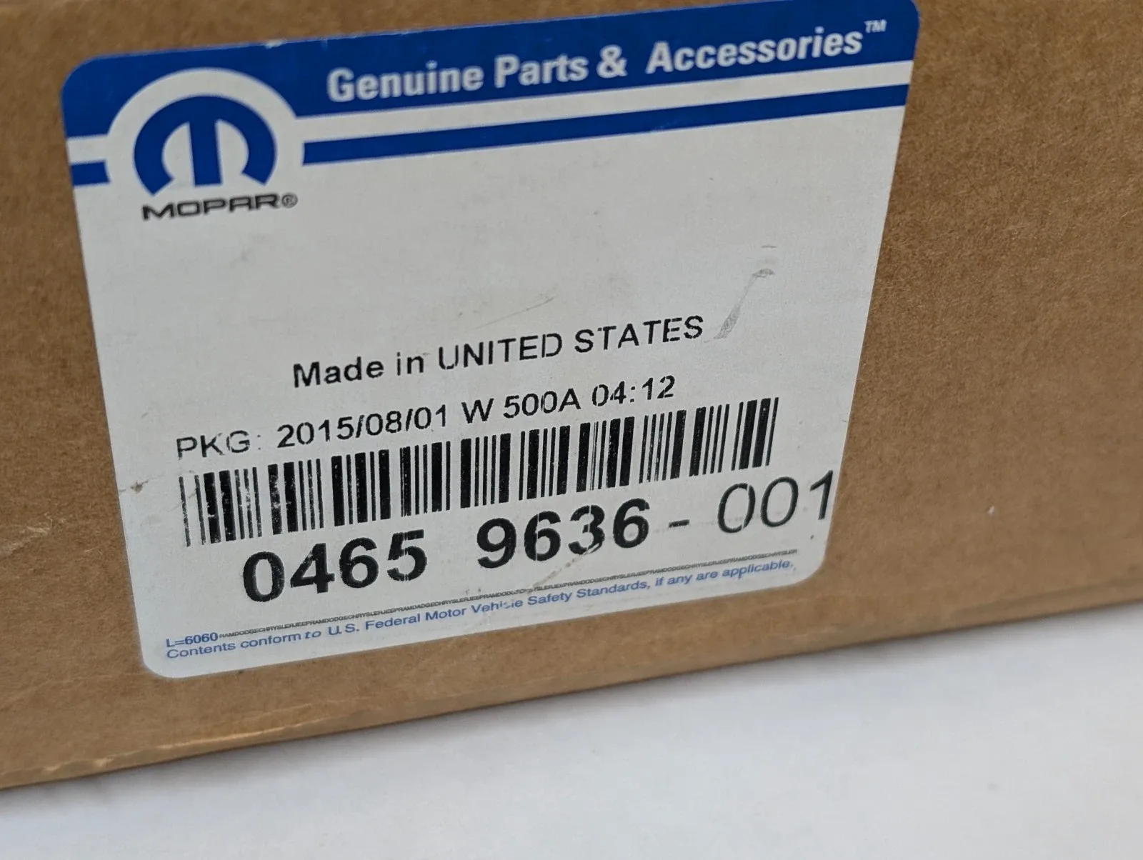 Mopar Transmission Oil Pan (OEM 04659636) for Chrysler/Dodge/Plymouth image 2