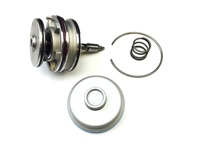 700R4 2-4 Corvette Servo (Complete) With Snap Ring & New O-rings Silver Cover