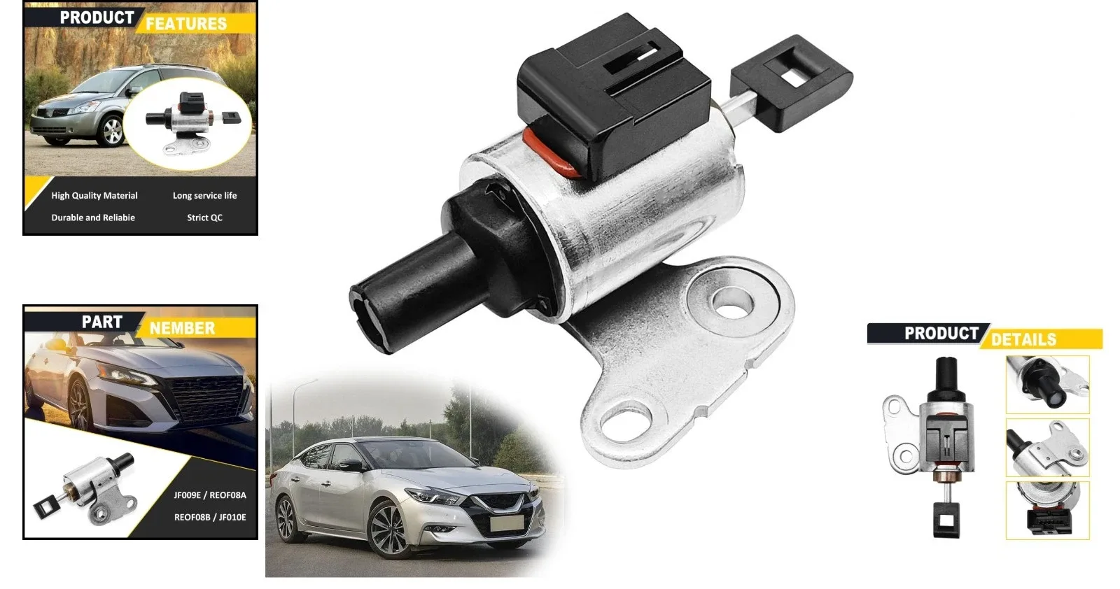 3.5L Nissan CVT Stepper Motor - Compatible with Murano, Altima, Quest, and Tilda image 2
