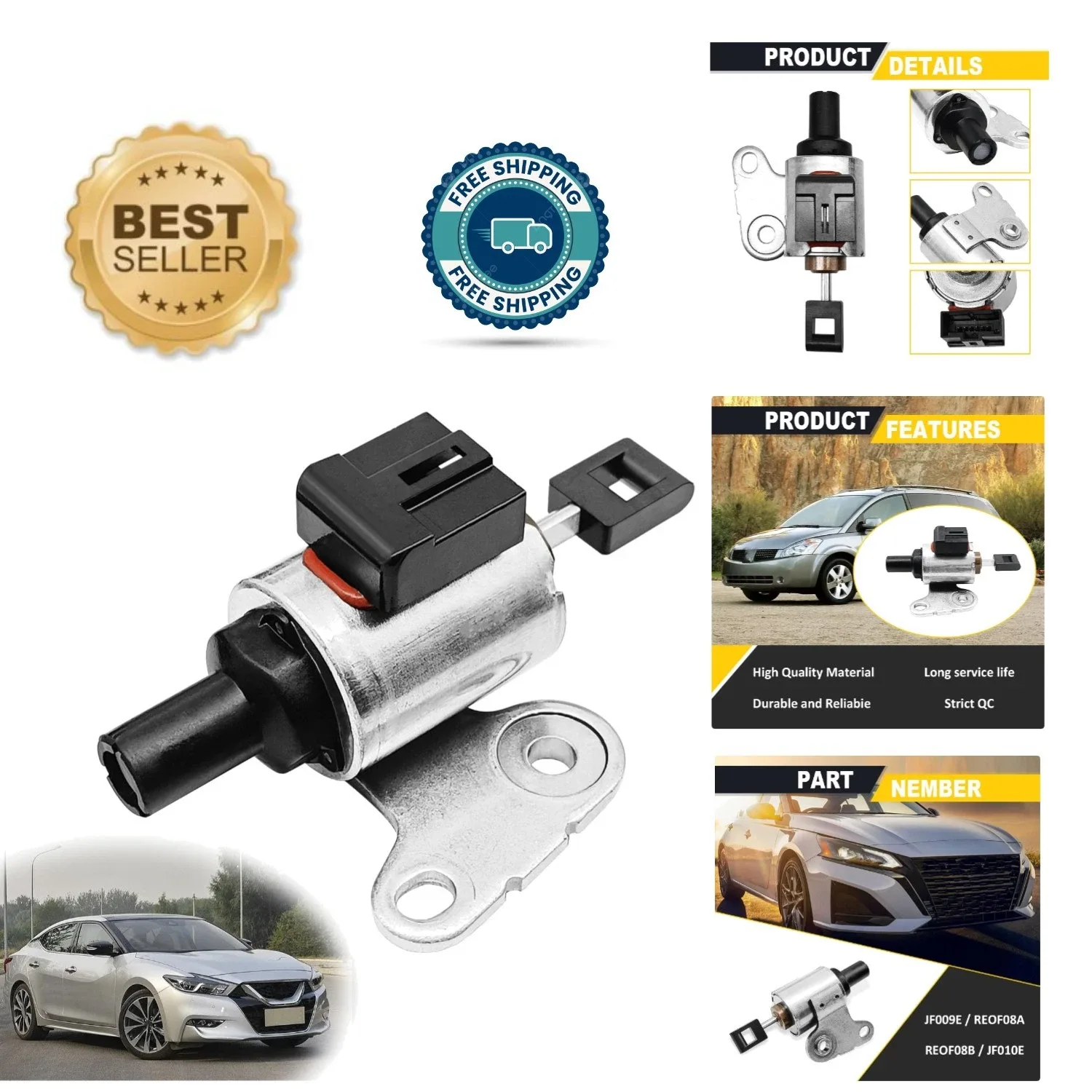 3.5L Nissan CVT Stepper Motor - Compatible with Murano, Altima, Quest, and Tilda