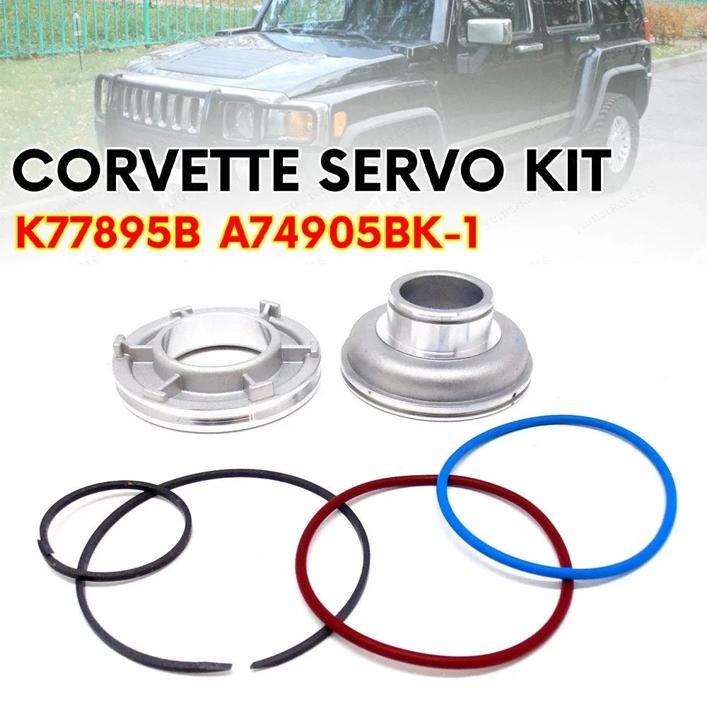 Corvette Servo Piston Kit for TH700R4 / 4L60E / 4L65E — 74905BK image 2