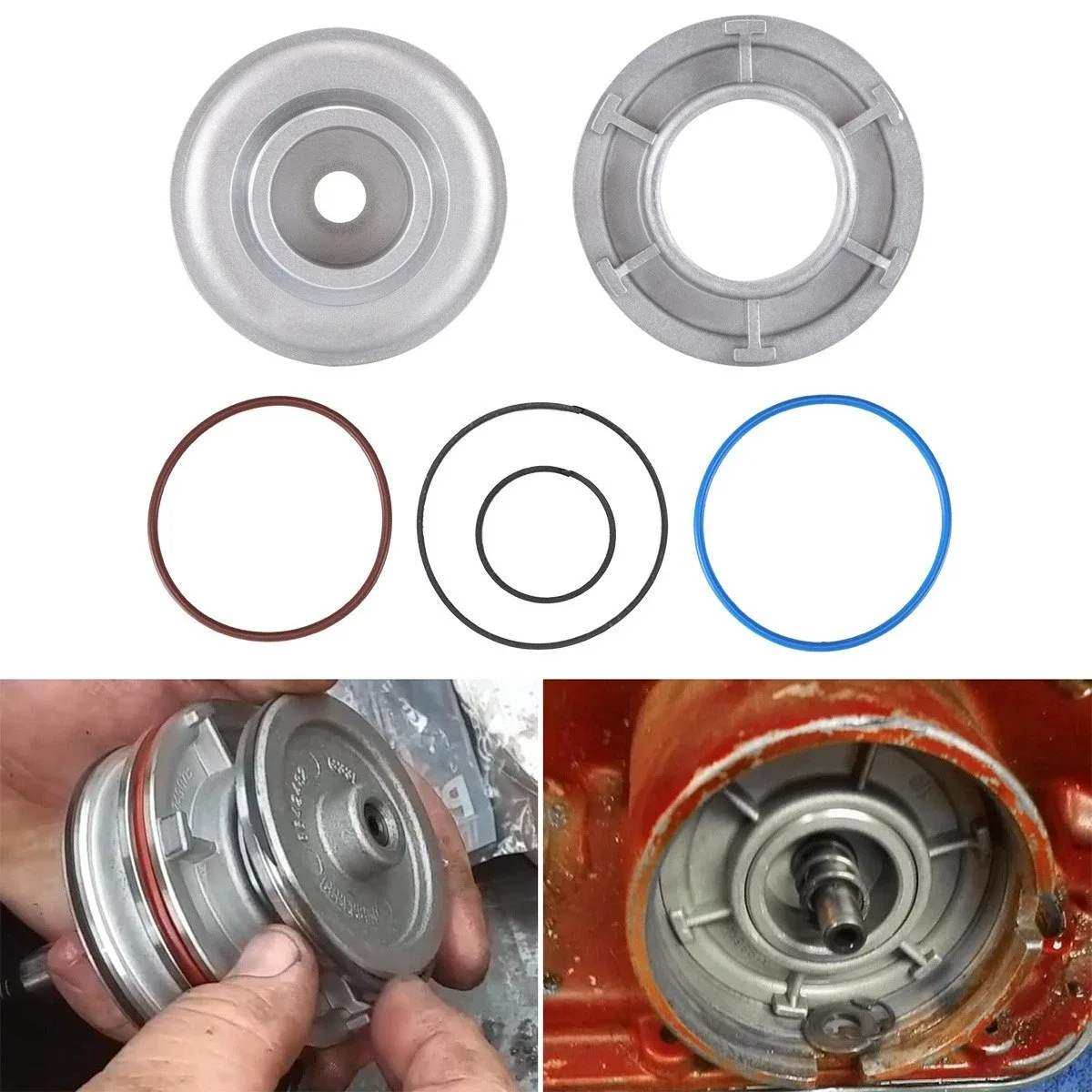 Corvette Servo Piston Kit for TH700R4 / 4L60E / 4L65E — 74905BK image 3