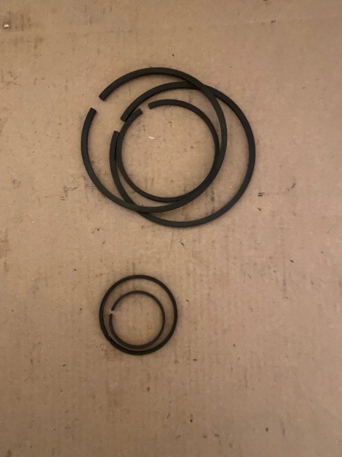 Mopar 727 / 518 Transmission Front Servo & Accumulator Sealing Rings (5)
